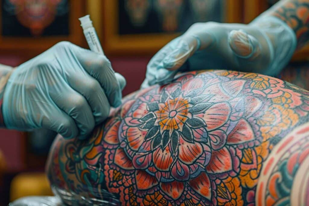 Tatouages artistiques réalisés dans un studio lyonnais